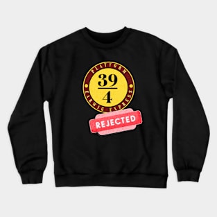 Clever Platform Parody for Math Nerds Crewneck Sweatshirt